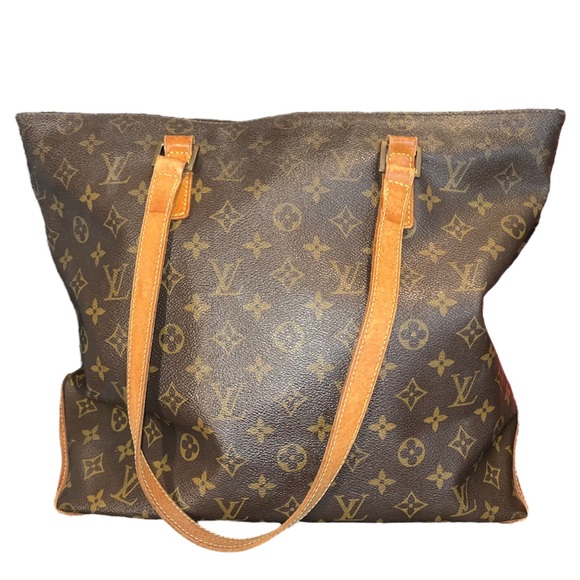 LOUIS VUITTON LV Authentic Cabas Mezzo TH0032 Shoulder Bag Code Large Tote Bag - Picture 9 of 16